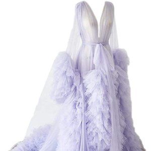 Fluffy Tulle Robe 💜 ✨